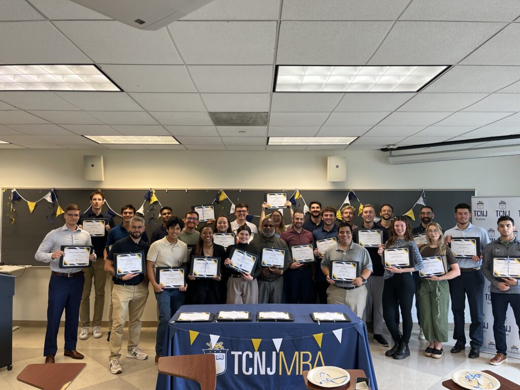 Fall 2025 Certificate Celebration for MBA Specializations